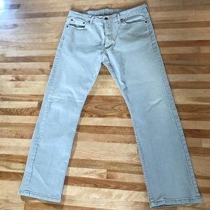 Levis 513 Mens Grey Jeans